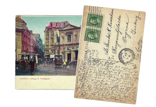 Armenian family post card